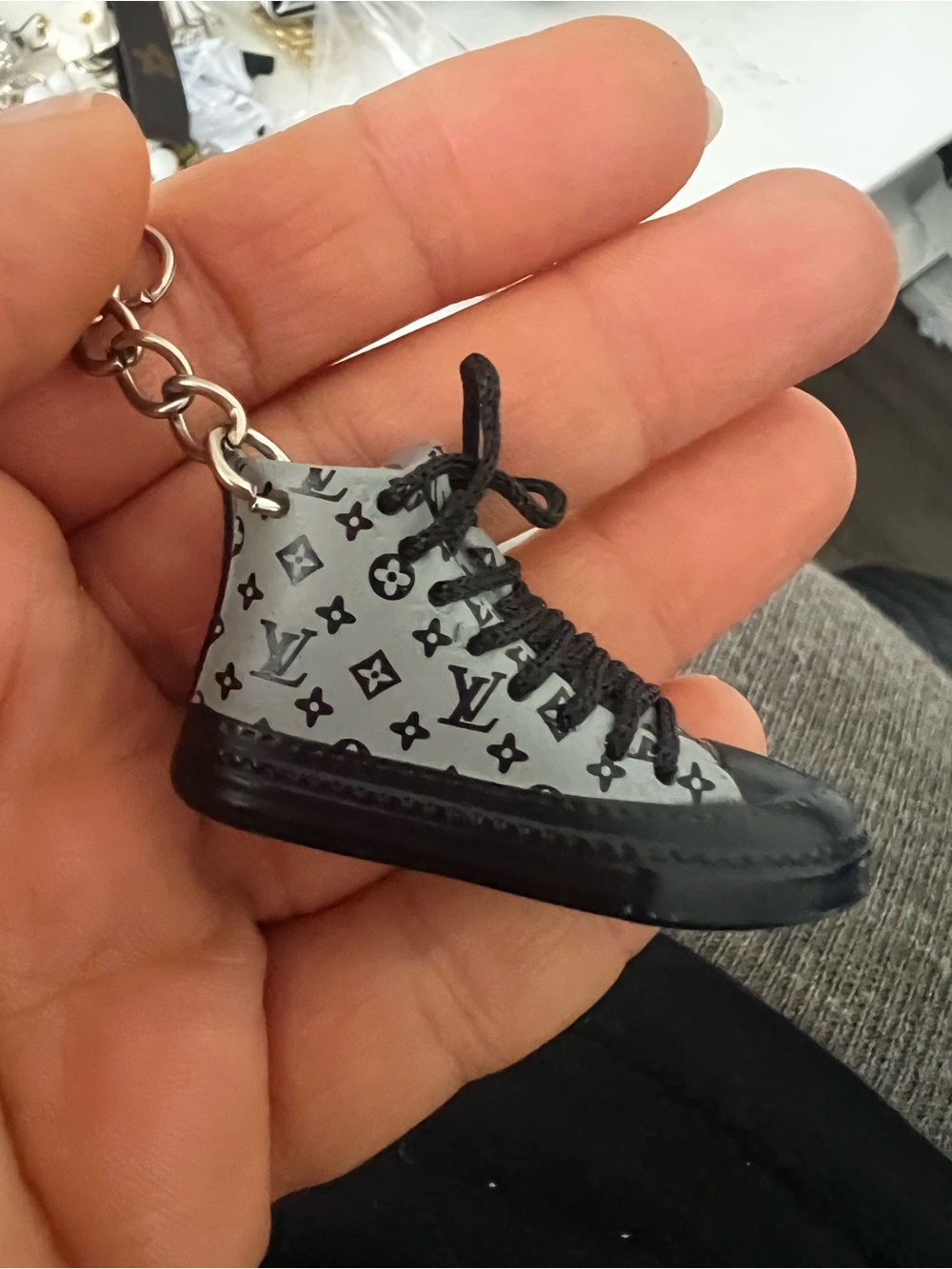 Unbranded Keychain Accessory - Gray and Black